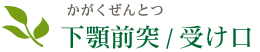 下顎前突（かがくぜんとつ）/受け口